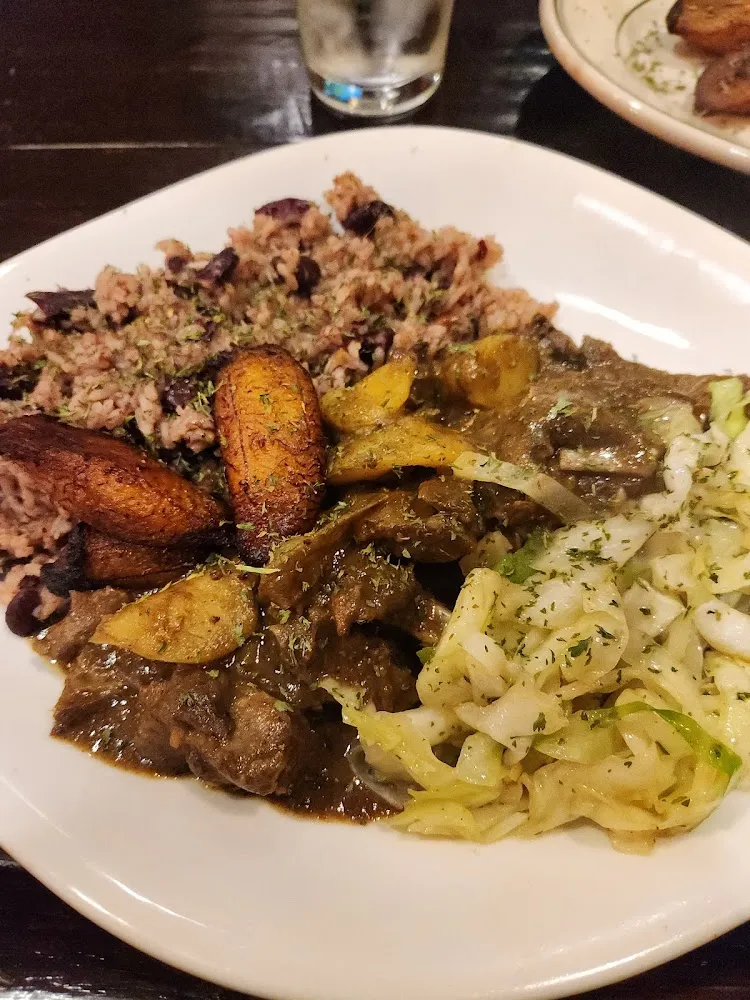 Curry Goat Dinner
